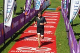 Trying my hardest: My first triathlon