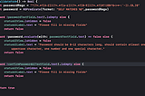 Checking password is strong or weak in swift?