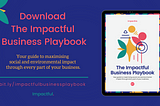 Why we wrote The Impactful Business Playbook