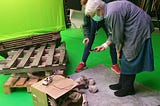 What are some of the Challenges to a Production Designer working in a VP over traditional film/TV?
