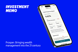 Investment memo: Prosper