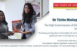 Ethiopian envoy Tizita Mulugeta to India