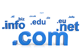 Setup a domain name for a new website or server.