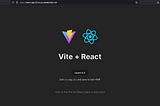 How to deploy a Vite React app to Azure App Service using CI/CD Pipelines(GitHub Actions)