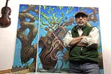 This Boston-area artist reopened the door to his original passion when the pandemic slowed his…