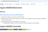 Cloud Native Weekly: Ingress NGINX Is Approaching End of Maintenance