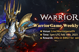 Warriorgame Weekly Chat Recap — — 2.16
