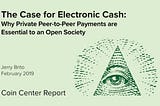 El caso del dinero electrónico