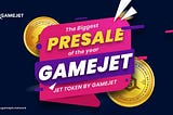 #GAMEJET 100X NFT $JET TOKEN PRESALE COMING SOON!