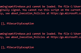 Deploy Flutter App with Firebase. bypass the “not digitally signed” error in VS Code