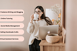 Top 5 Online Business Ideas for Ladies at Home Without Investment