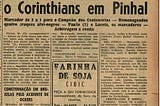 Descoberta de mais um jogo do Corinthians mexe nas estatísticas históricas do clube
