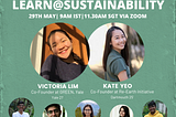 @globe.uplift “Learn@Sustainability” with Kate Yeo & Victoria Lim