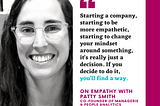 On Empathy with Patty Smith, Co-founder of Managerie & People Analytics Partner at Cruise