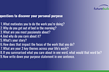 9 questions to discover your purpose