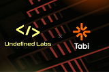Undefined Labs Announces Strategic Partnership with TabiChain