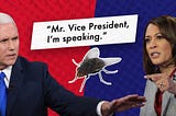 “Mr. Vice President.. uh i’m speaking!”