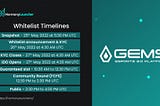 Gems IDO launch on Harmony Launcher