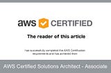 How I prepared for AWS Certified Solutions Architect — Associate Exam