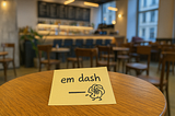 Why I Still Use Em Dashes — Even If People Call Them ChatGPT Hyphens