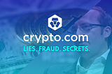 Here’s Why You Should Avoid Crypto.Com — Ponzi Scheme.