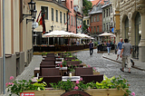 Street Scene in Old Town, Riga, Latvia