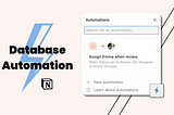 Notion Database Automation: Step-By-Step Guide & Use Cases