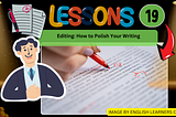 How to Polish Your Writing