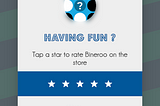 Bineroo 1.9 — Reworked app rating