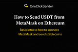 How to Send USDT from MetaMask on Ethereum: Basic intro to how to connect MetaMask and send…