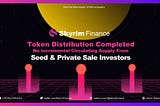 No incremental Circulating Supply From Seed&Private Sale Investors