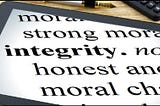 Thoughts on Integrity in Politics