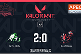 GEOLARITY ELIMINATES RASTAMAN TO SECURE GRAND FINALS SPOT