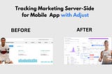 Tracking Marketing Server-Side for Mobile App with Adjust