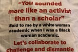Reducing white dominance from academia