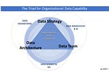 The Triad for Organization Data Capabilities