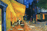 Cafe Terrace at Night — Ekphrasis