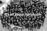 It’s all about the people