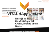 Vital dApp: Major update