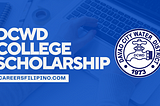DCWD College Scholarship 2024–2025: Apply Now