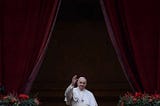 Vatican laicizes Ohio priest convicted of sexually exploiting children, Pope Francis waves to the gathered faithful following his Christmas Urbi et Orbi blessing in St. Peter’s Square at The Vatican