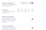 New Feature: Control your Reminders!