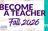 School of Education Programs for Fall 2026
