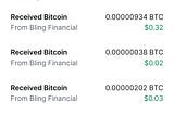 Received my very first payment for a Bitcoin blast in btc