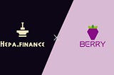 Hepa Finance and Berry Data Work Together and Will Integrate With Berry Oracle