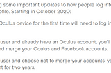 Facebook and Oculus: What You Need to Know