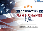 Nationwide Name Change Order