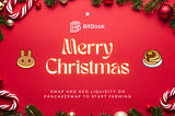 BitBook Wins Pancakeswap Farm Auction for Christmas — Surpasses $1M in Daily Trading Volume