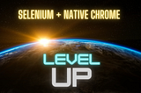 Selenium + Native Chrome