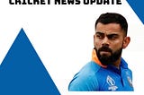 cricket update India